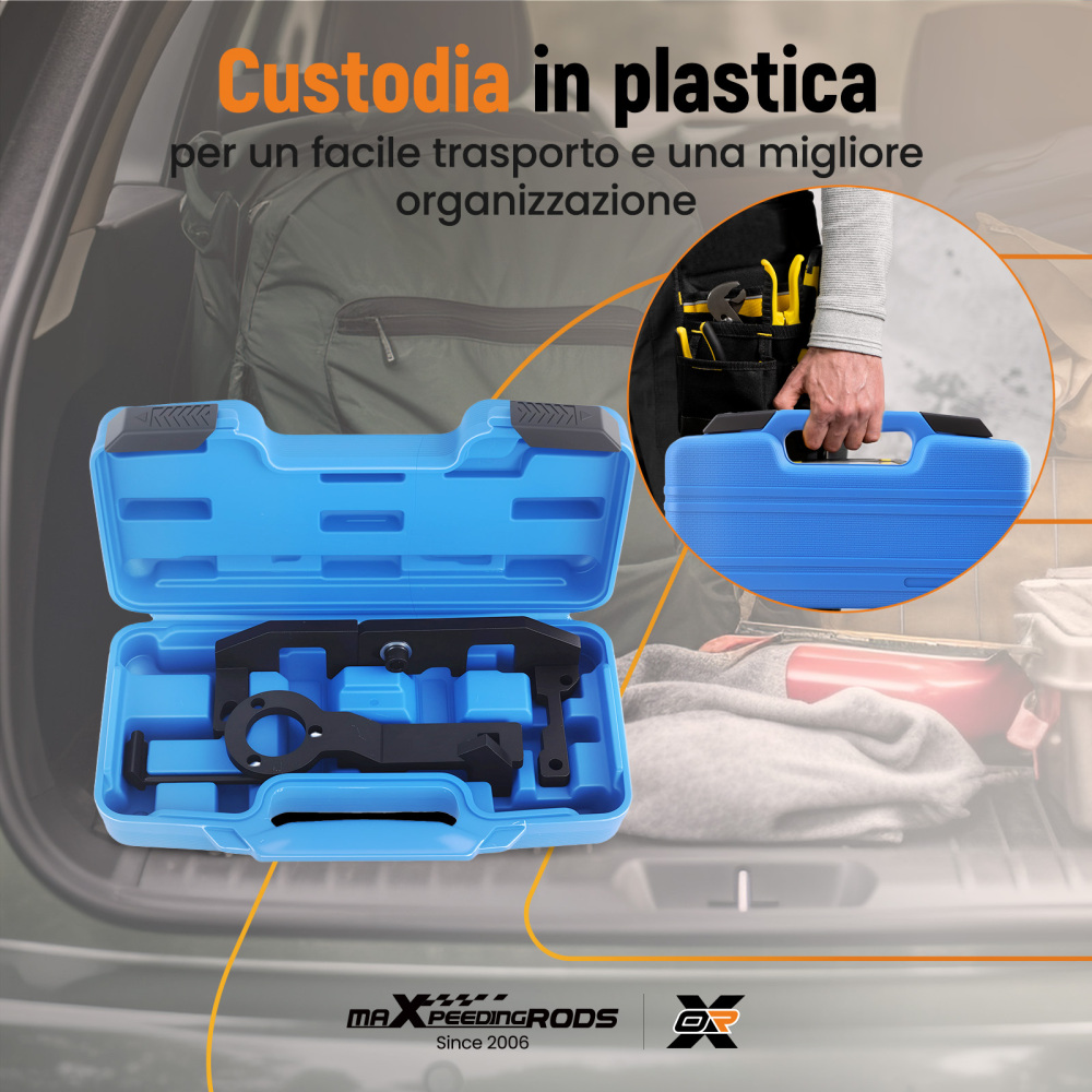 Attrezzi Fasatura Distribuzione compatibile per Peugeot 108 208 1.0 1.2 VTi 2014-2015 109-2D