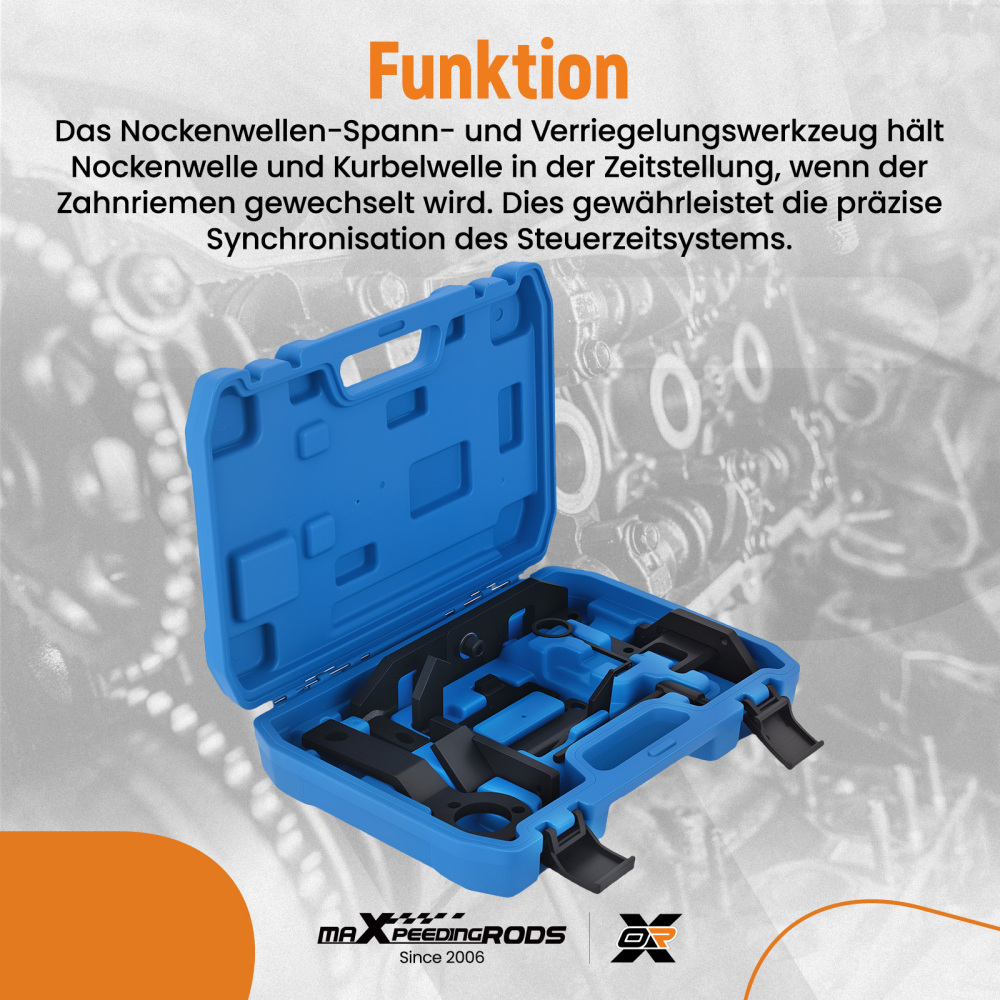 Attrezzo Bloccaggio Albero Camme compatibile per Peugeot 208 308 2008 3008 EB2 HMZ HMY