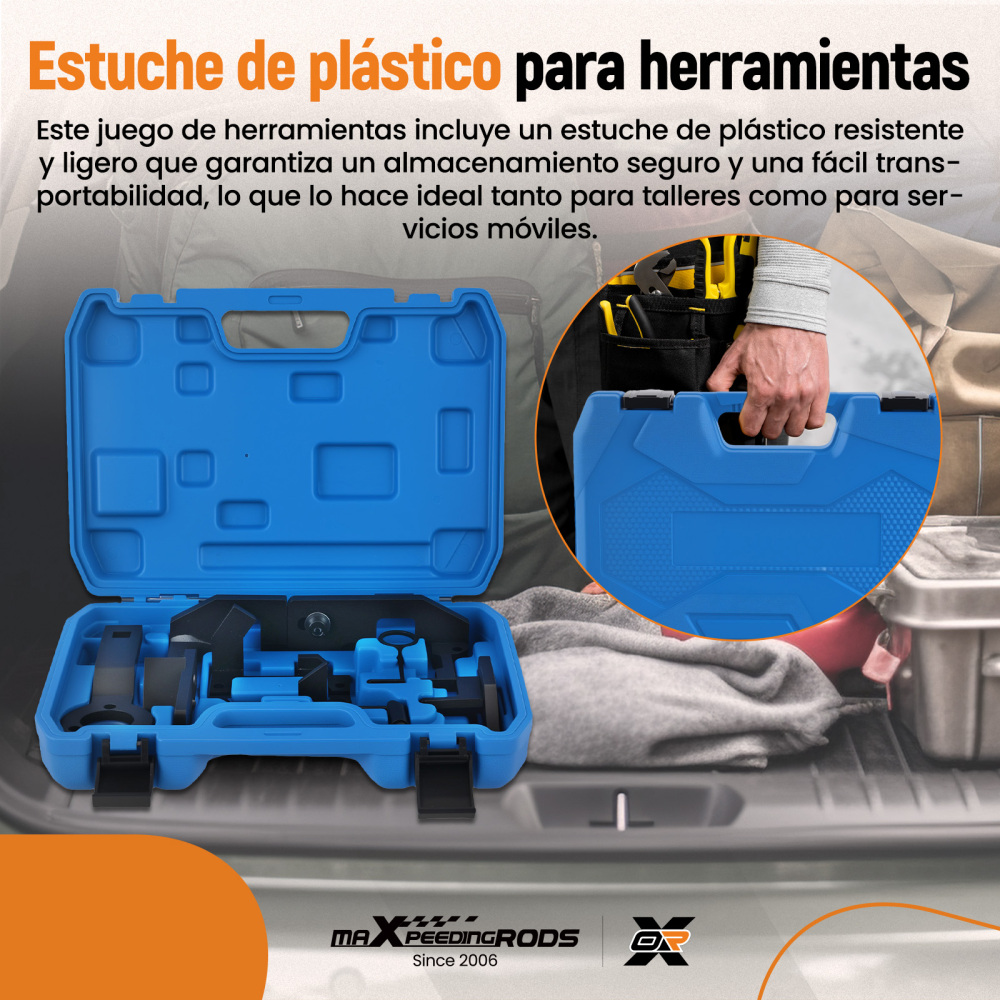 Attrezzo Bloccaggio Albero Camme compatibile per Peugeot 208 308 2008 3008 EB2 HMZ HMY