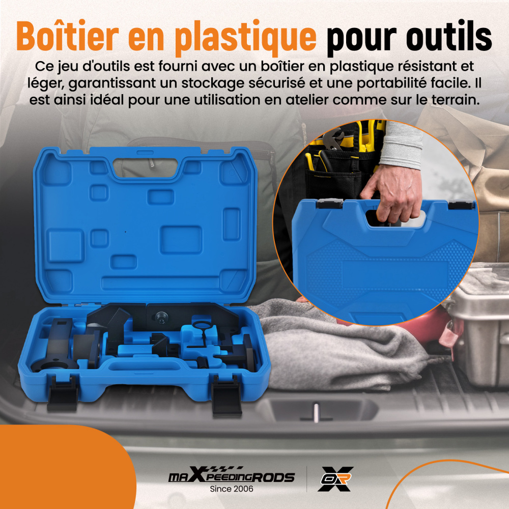 Attrezzo Bloccaggio Albero Camme compatibile per Peugeot 208 308 2008 3008 EB2 HMZ HMY