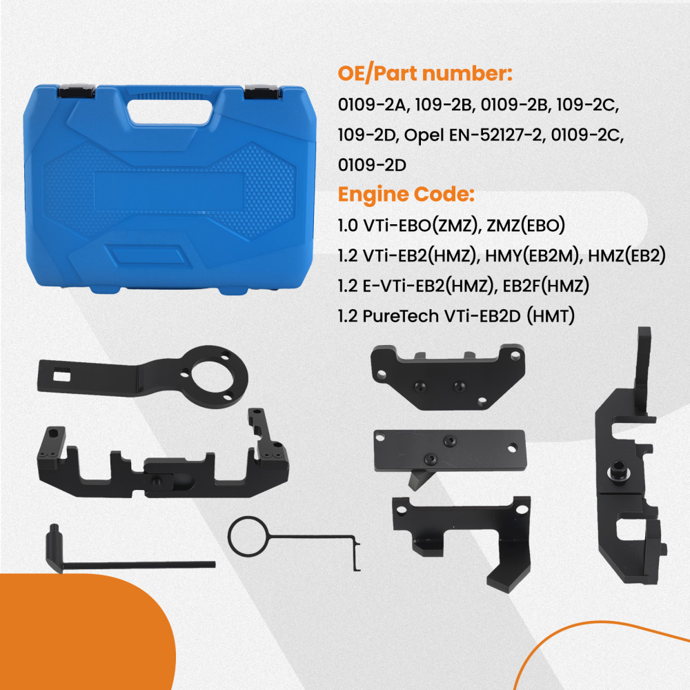 Engine Timing Tool Set compatible for Citroen Peugeot Toyota 1.0 1.2 VTi PureTech EB0 EB2