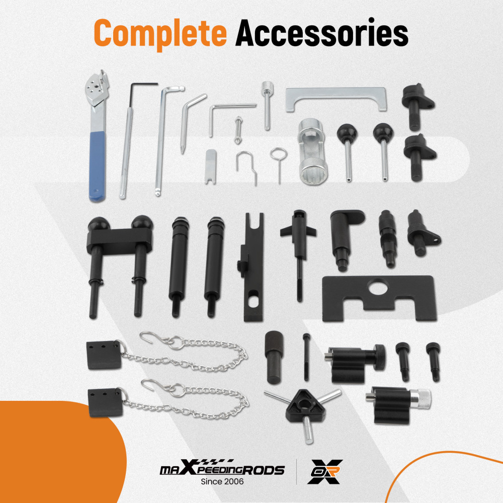 Engine Adjustment Tool TDI Timing Belt Tool Locking Tool Control Belt Camshafts Compatible for VAG compatible for Audi VW 1.2 1.9 2.0 2.5 3.3 Litres