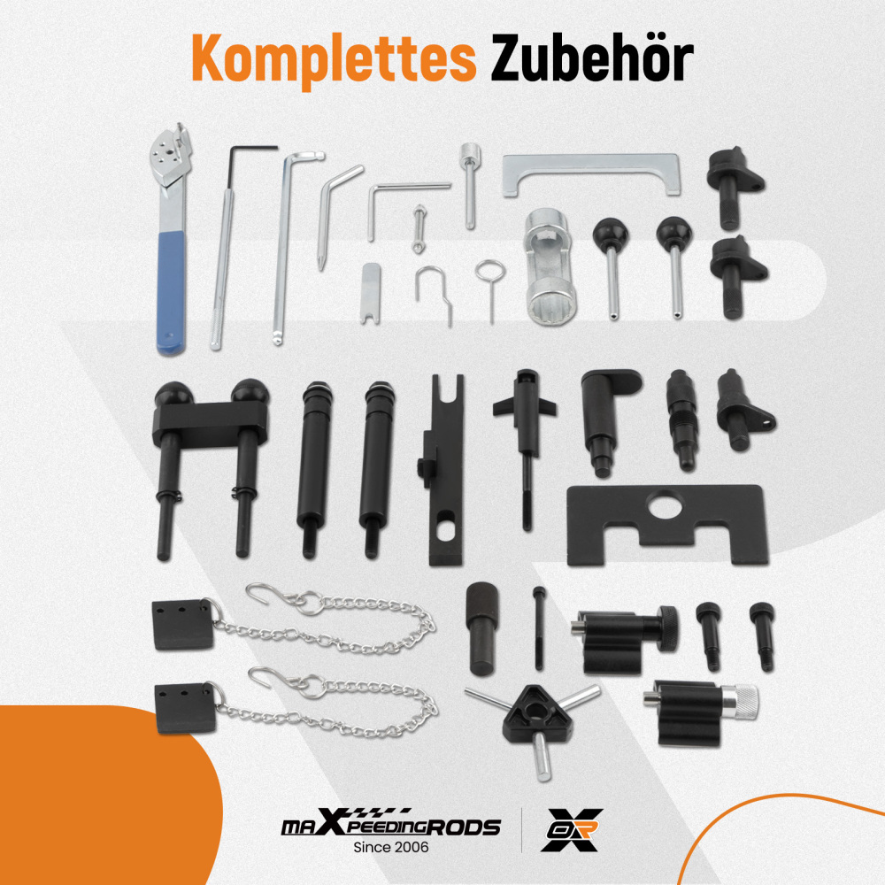 Engine Camshaft Timing Belt Locking Tool Kit compatible for VW  1.2 / 1.4 / 1.6 / 1.8/  2.0