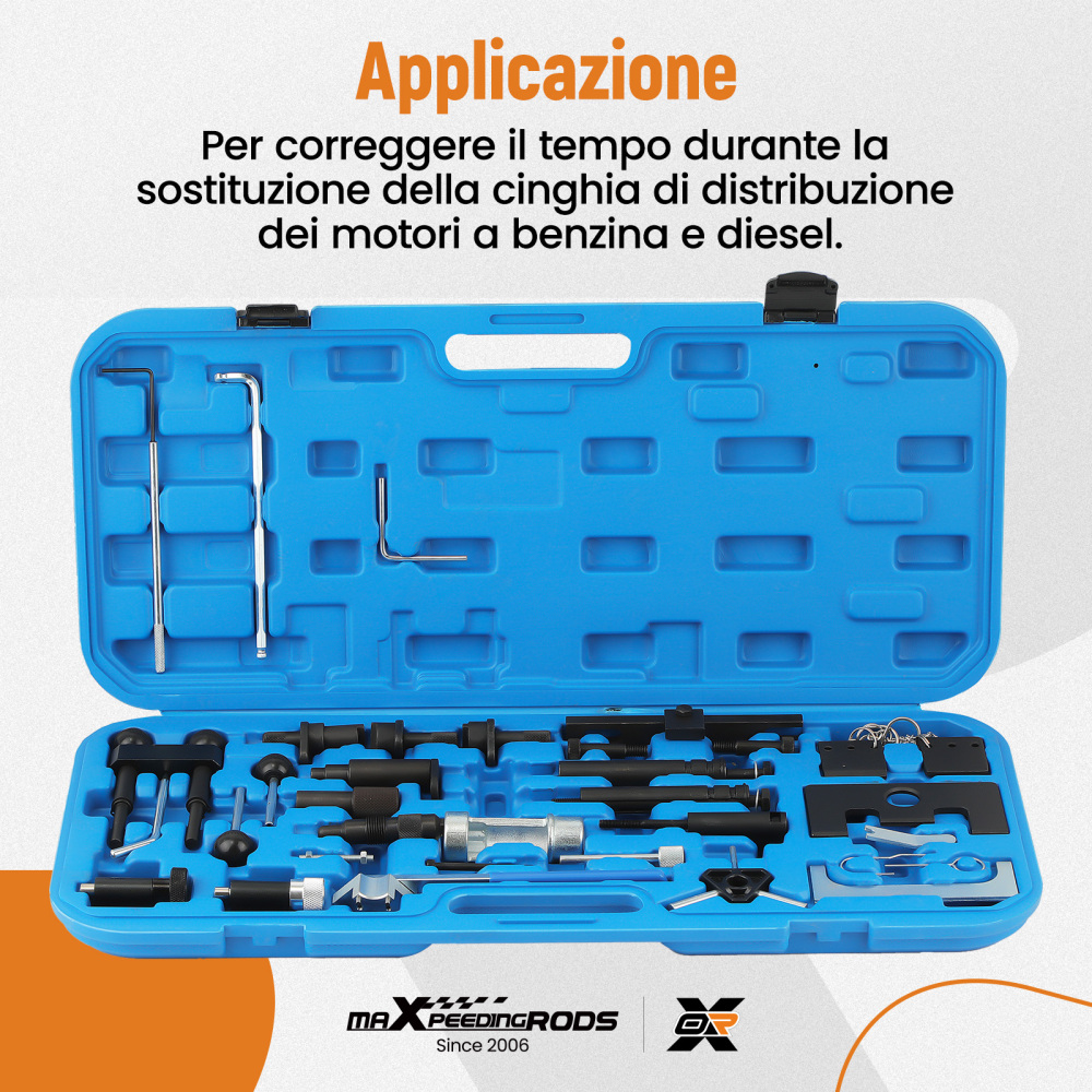 Engine Camshaft Timing Belt Locking Tool Kit compatible for VW  1.2 / 1.4 / 1.6 / 1.8/  2.0