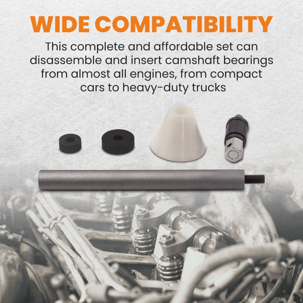 Set di attrezzi per la rimozione dell'installazione del cuscinetto della camma