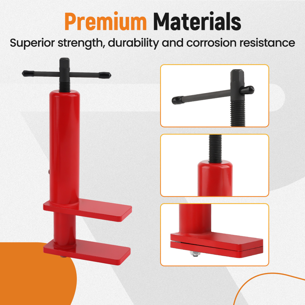 Brake Caliper Tool for Multi-Piston Brake Pad Spreader w/ 2 Hanger Hooks