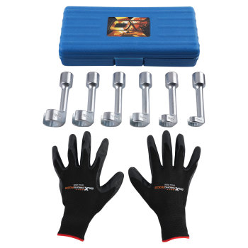 Chiavi Bussola 100mm for Iniettori Diesel compatibile per BMW Audi 12-19mm Attacco 1/2