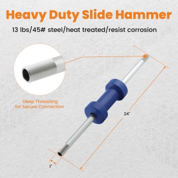 Slide Hammer Dent Puller 13LBS Auto Body Dent Repair Bearing Axel Remover Newest