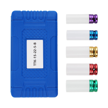 5pcs 1/2 inch Alloy Wheel Nut Deep Impact Socket Set Deep Wheel Protector 15mm 22mm