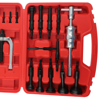 16pcs Inner Bearing Extractor Blind Remover Bushes Puller Slide Hammer Tool Kit
