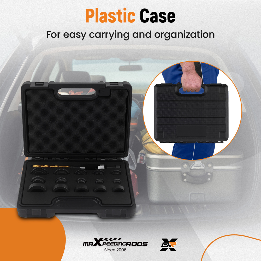 Frese a Tazza Regolabili 17-32mm for Installazione Sensori Auto Paraurti