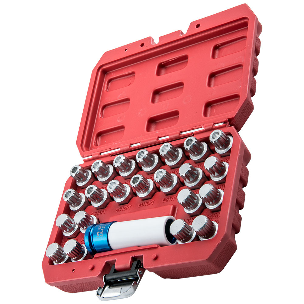 Locking Wheel Nut Remover Tool For Vag compatible for Vw Audi Seat Skoda Cars