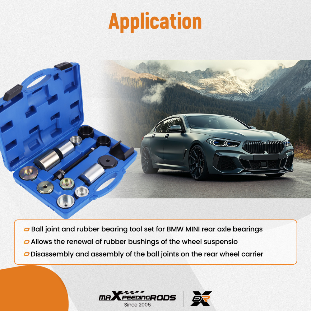 Silent bearing bushing expressioner ball joint rubber bearing compatible for BMW