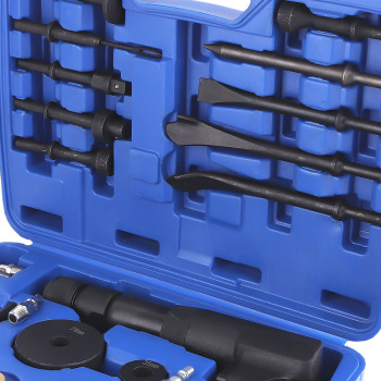 Air Hammer Chisel Tool Kit Set Pneumatic Heavy Duty Multi-functional Hammer new