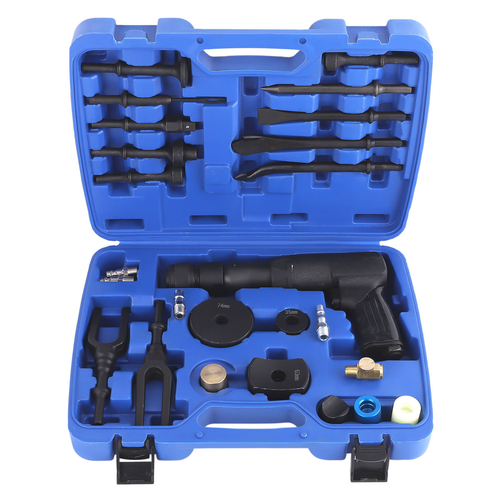 Air Hammer Chisel Tool Kit Set Pneumatic Heavy Duty Multi-functional Hammer new