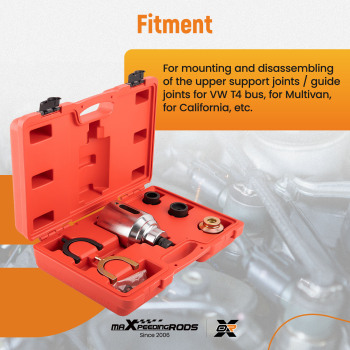 Front Axle Ball Joint Extractor Set Puller Remover Installer Tool 6pcs compatible for VW T4