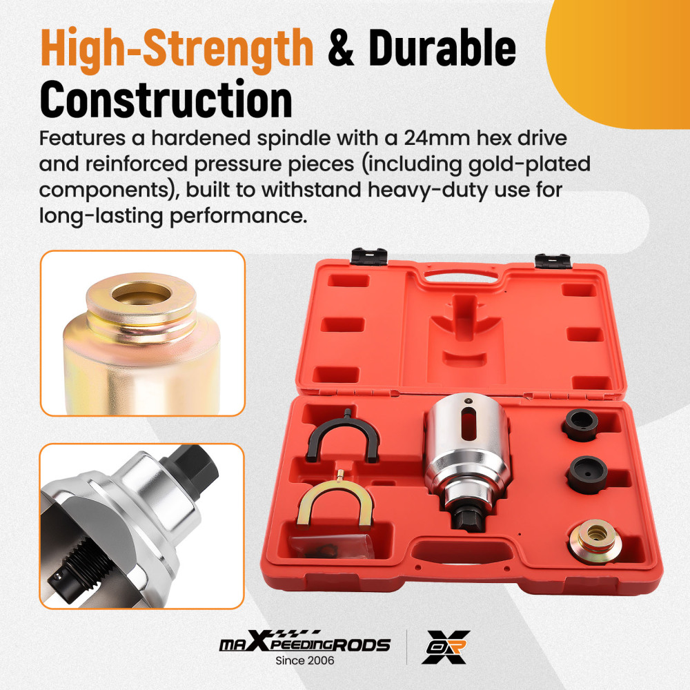 Front Axle Ball Joint Extractor Set Puller Remover Installer Tool 6pcs compatible for VW T4