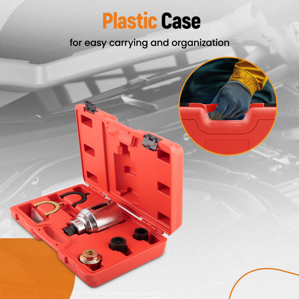 Front Axle Ball Joint Extractor Set Puller Remover Installer Tool 6pcs compatible for VW T4