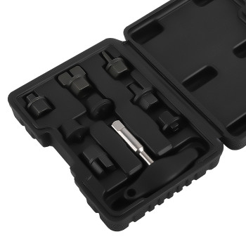 9pcs Oil Drain Plug Wrench Drain Plug Removal Kit compatible for Audi VW Ford