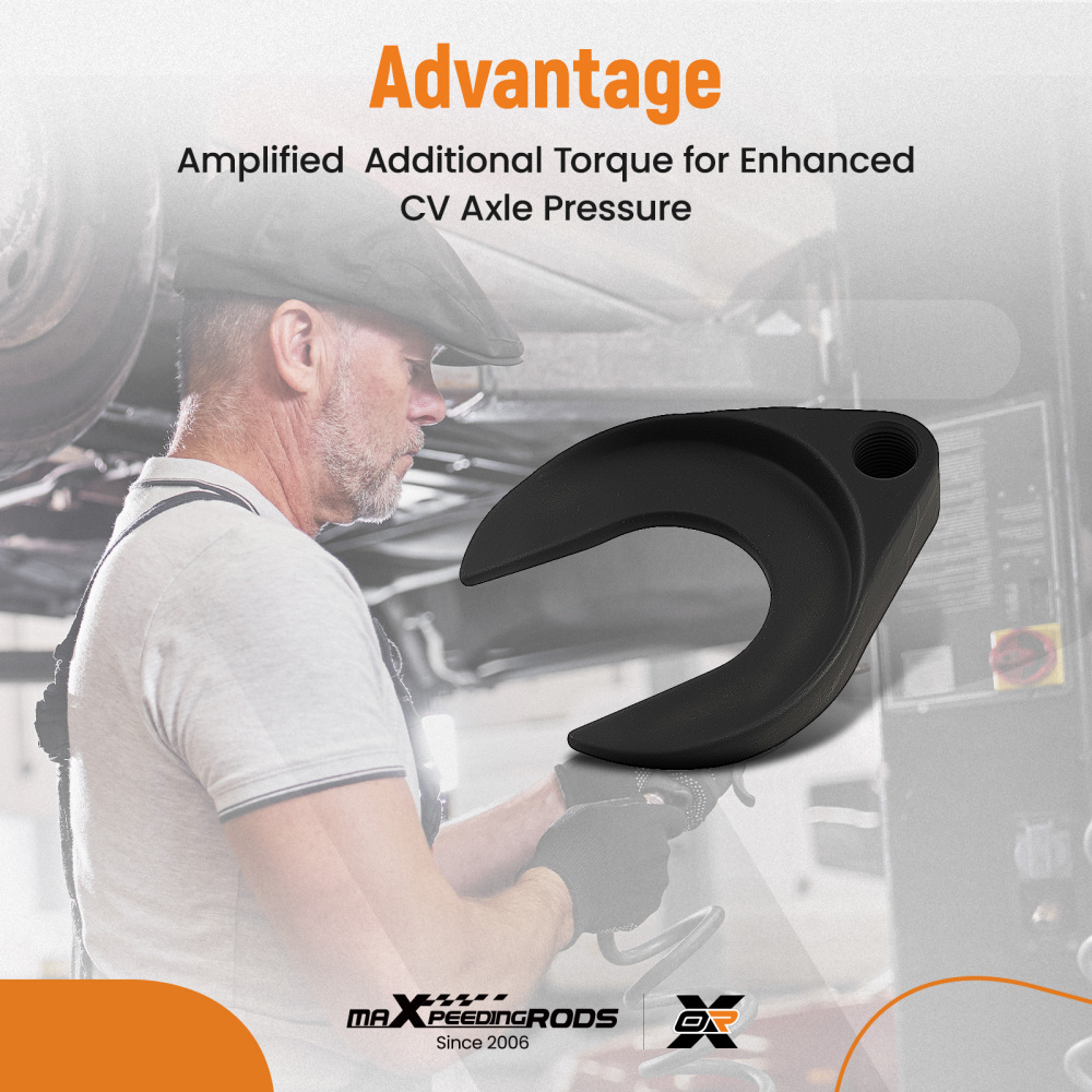 Front Wheel Drive Axle Removal Tool + Nut CV Joint Puller Slide Hammer Adapter