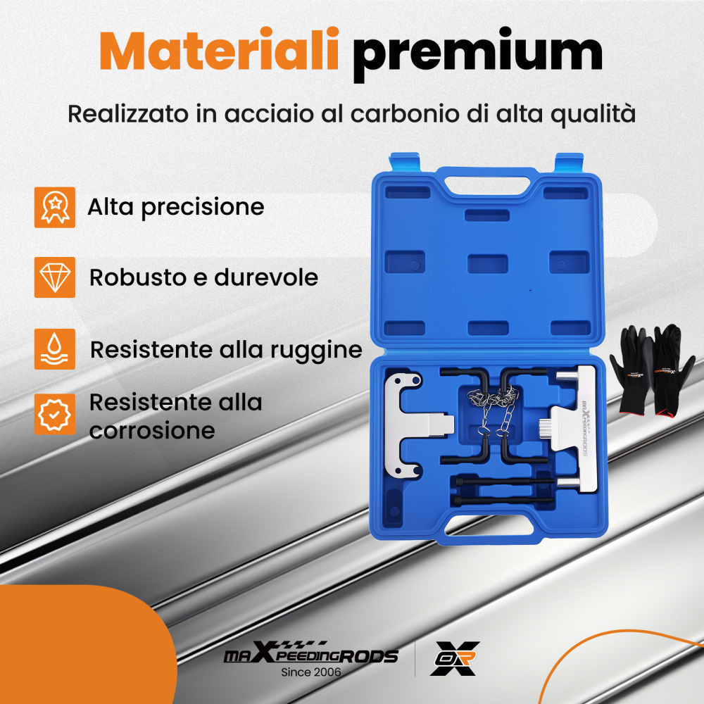 Kit Bloccaggio Albero compatibile per Mercedes CLK E S SL 1.8-6.0L 601589024000 8933