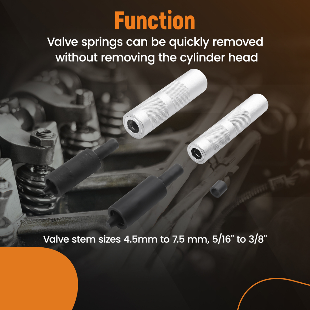 Valve Keeper Remover Installer Kit 4.5-7mm compatible for Toyota 4 Cylinder compatible for Chrysler