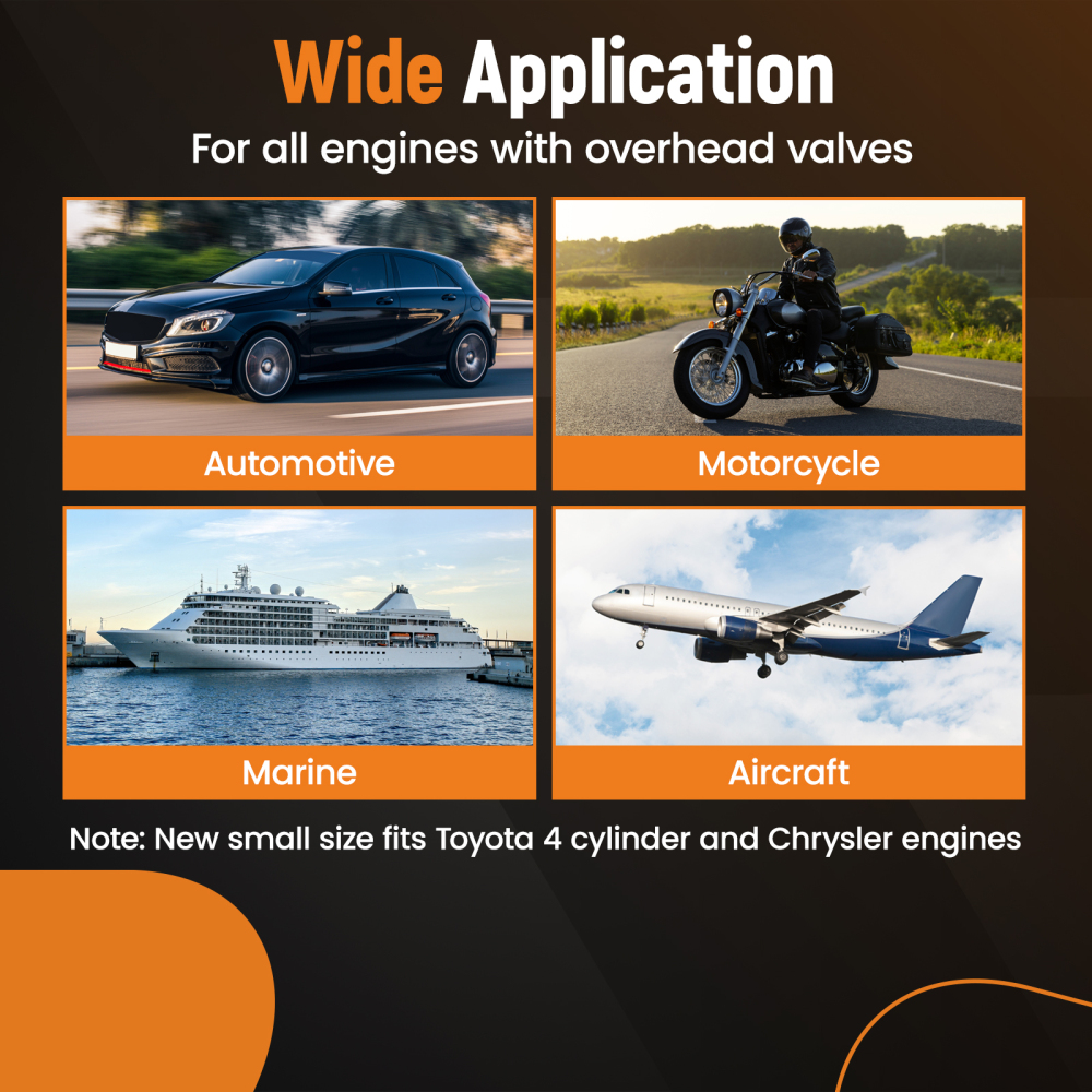 Valve Keeper Remover Installer Kit 4.5-7mm compatible for Toyota 4 Cylinder compatible for Chrysler