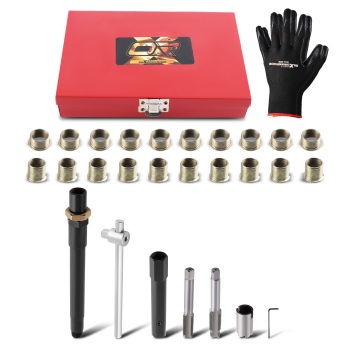 26x Spark Plug Thread Repair Kit Rethreading Tool Kit for Car/Truck/Lawn Mower