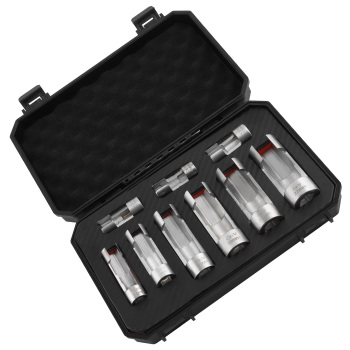 9PCS Strut Nut Socket Diesel Injector Fuel Line Socket Wrench Set 10-22mm