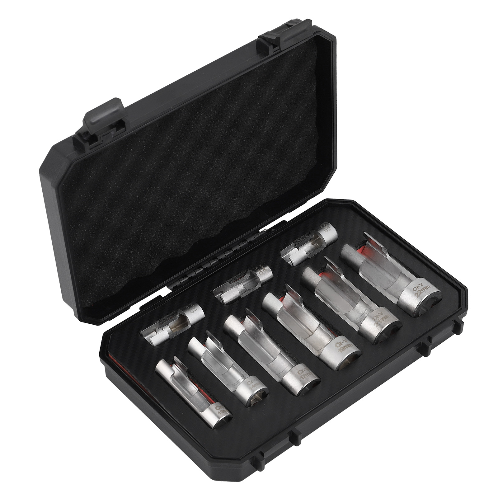 9PCS Strut Nut Socket Diesel Injector Fuel Line Socket Wrench Set 10-22mm