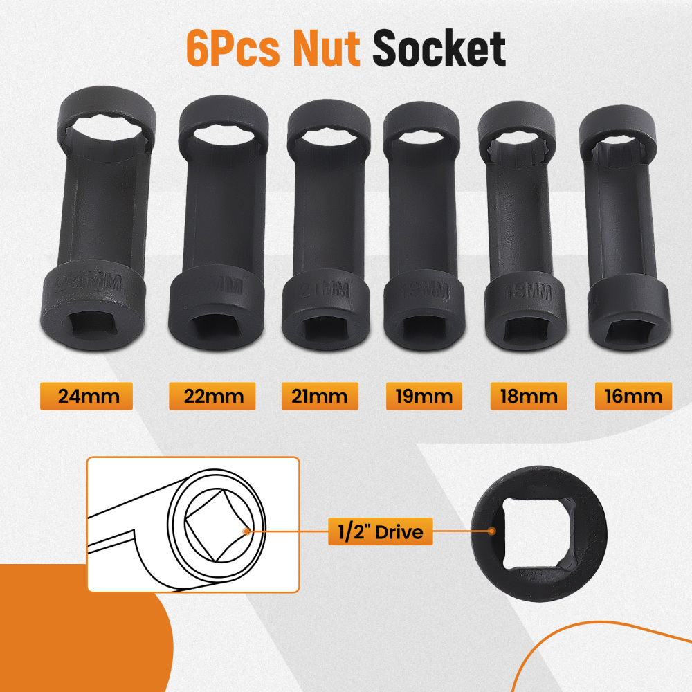 Universal Suspension Strut Spreader Shock Absorber Removal Tool Strut Nut Socket