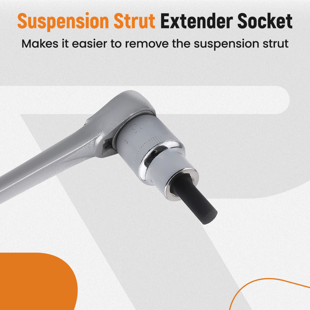 Universal Suspension Strut Spreader Shock Absorber Removal Tool Strut Nut Socket