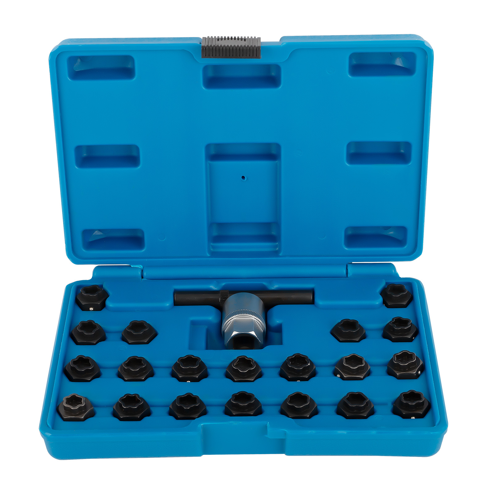 22 Pack Locking Lug Nut Removal Key Wheel Lock Removal Toolfor compatible for BMW Universal