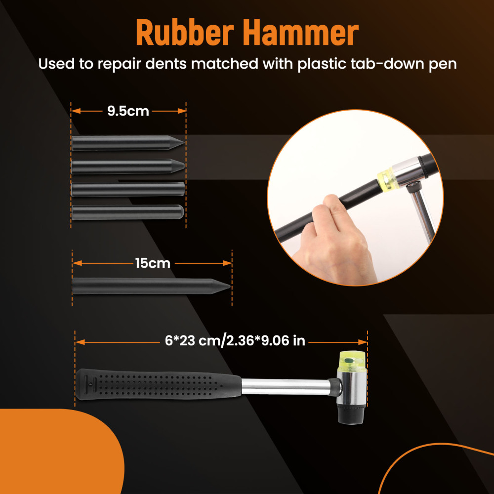 Auto Body Dent Repair Kit Car Dent Puller with Golden Dent Puller for Auto Body