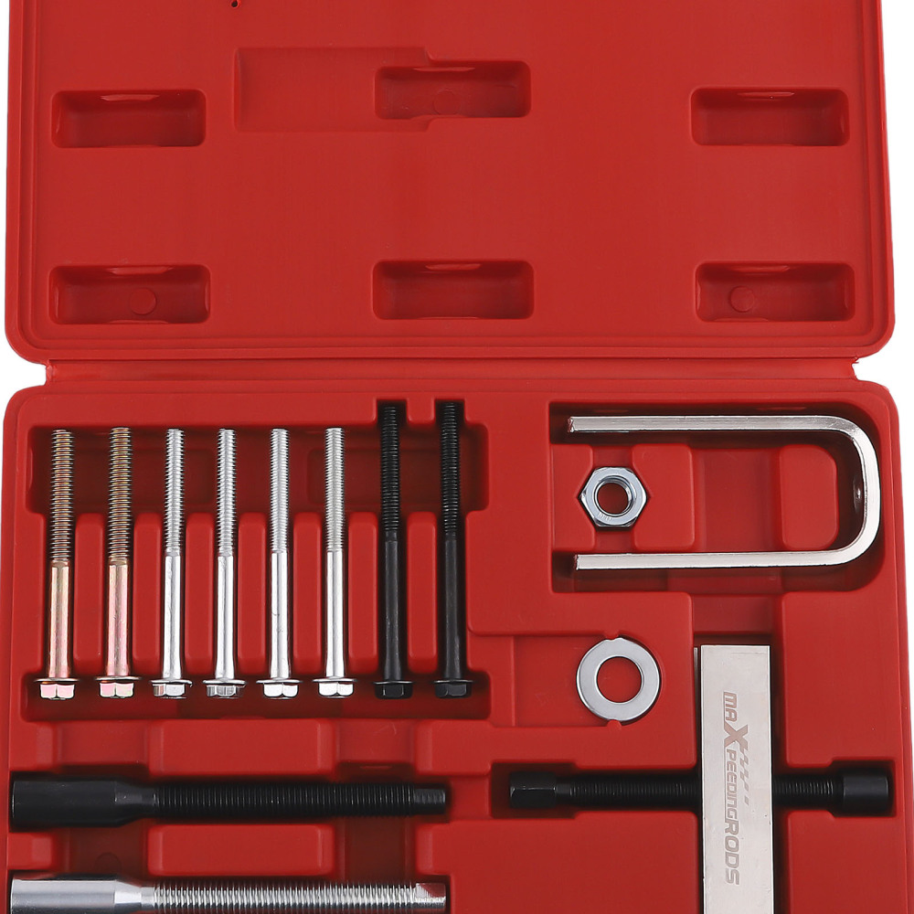 14pcs Steering Wheel Puller Remover Lock Plate Tools Set for Cars SUV Truck