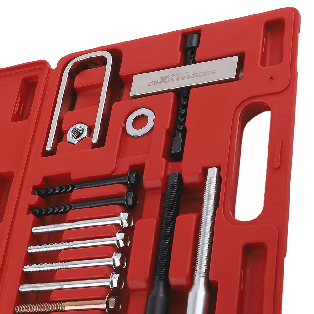 14pcs Steering Wheel Puller Remover Lock Plate Tools Set for Cars SUV Truck