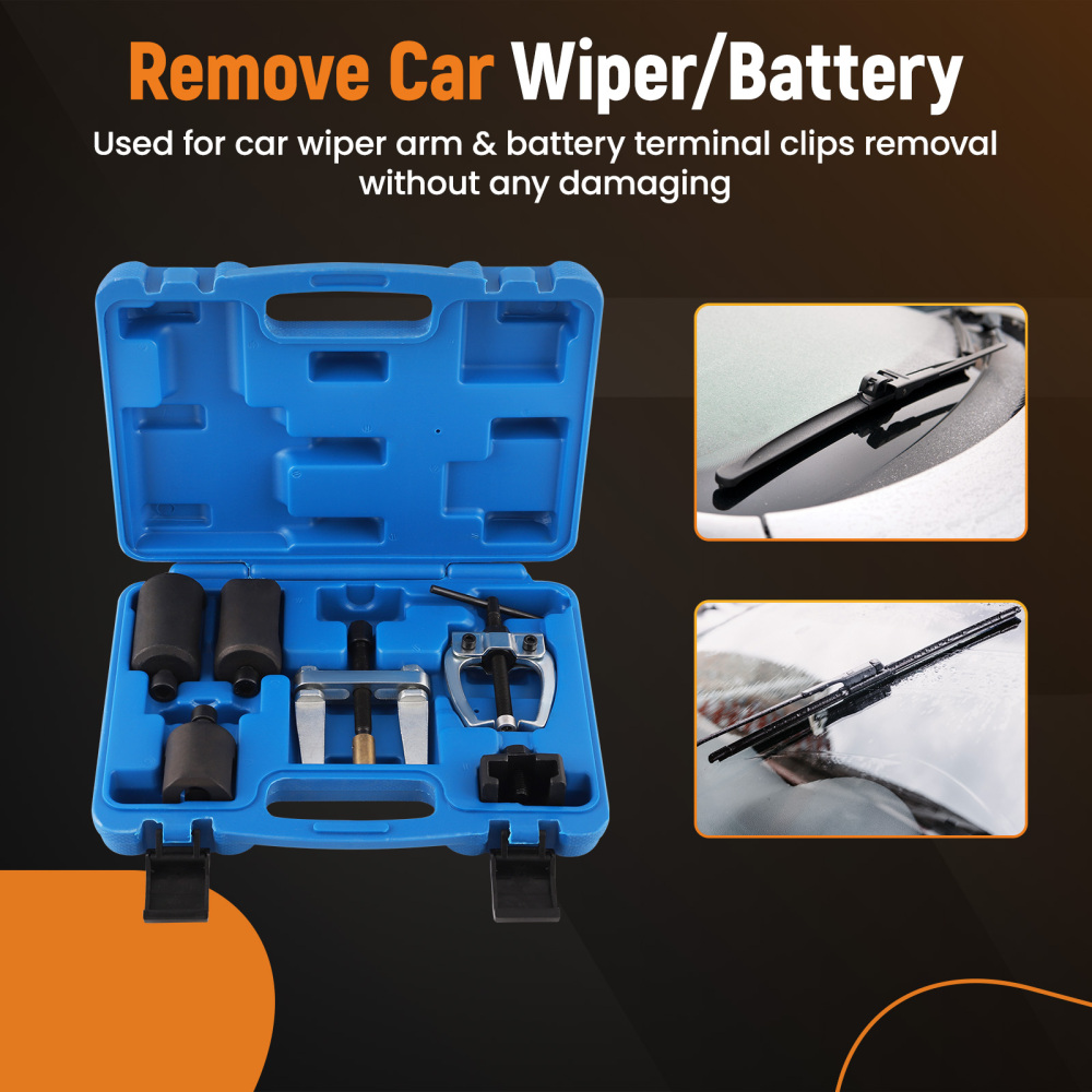 6pc Wiper Arm Puller Removal Universal Set compatible for Audi Porsche BMW Ford VW Honda