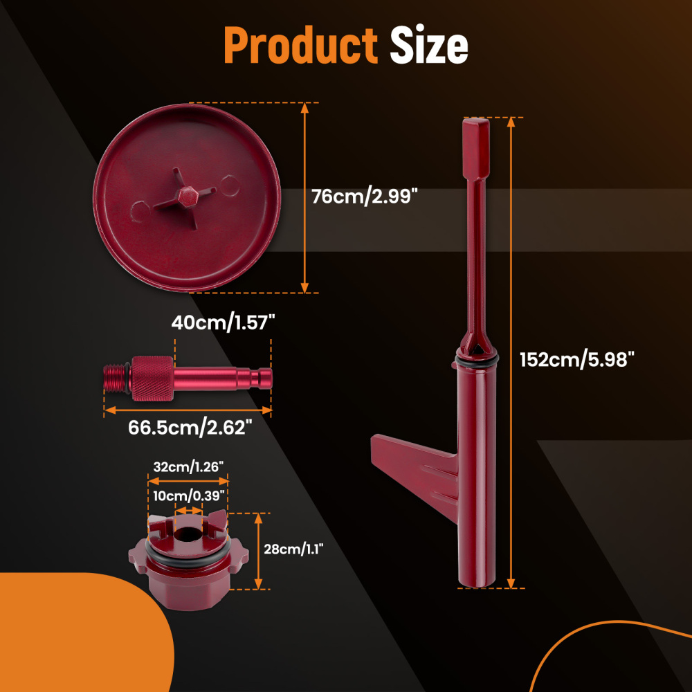 Transmission Oil Filling Adapter Tool compatible for Mercedes Benz 725.0 9 C-Class E-Class