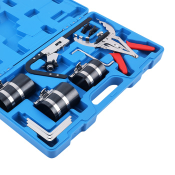 11pc Advanced Piston Ring Service Tool Kit Compressor 53-175mm Repair Steel