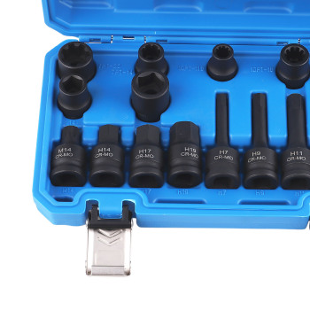 Brake Caliper Socket Kit compatible for Porsche H7 H9 H11 7pt 10pt 11.5mm 15mm 20mm