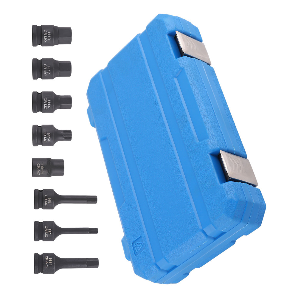 Brake Caliper Socket Kit compatible for Porsche H7 H9 H11 7pt 10pt 11.5mm 15mm 20mm