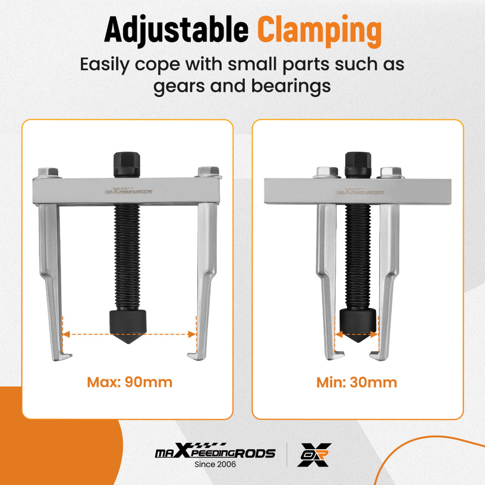 BFO Thin Two Jaw Bearing Puller/Remover 30Mm - 90Mm UK