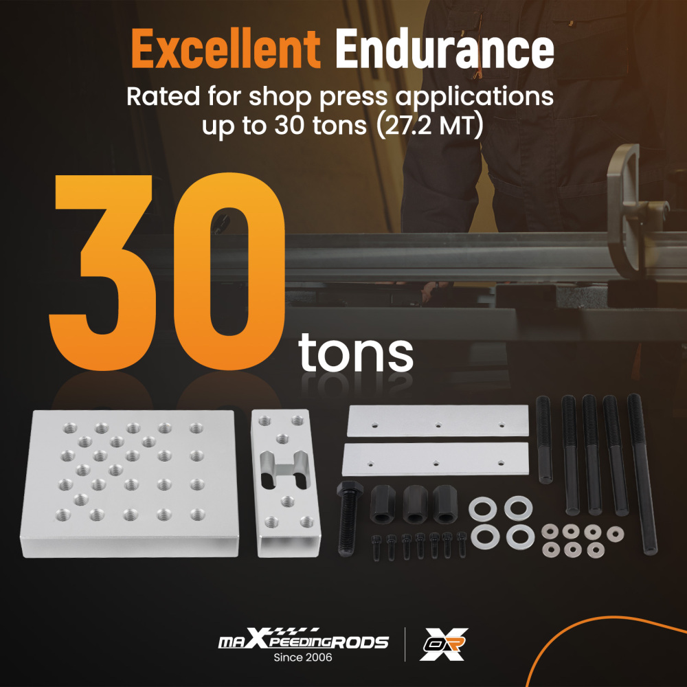 Universal Press Support Block Workshop Press Wheel Bearing Removal 30 Ton