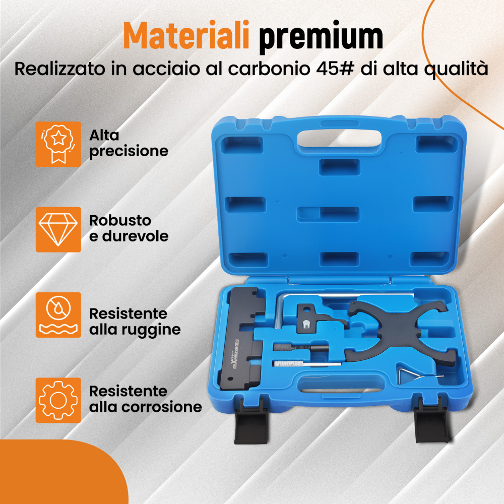 Attrezzi Cinghia Distribuzione compatibile per Ford 1.6 EcoBoost C-MAX S-MAX Tourneo