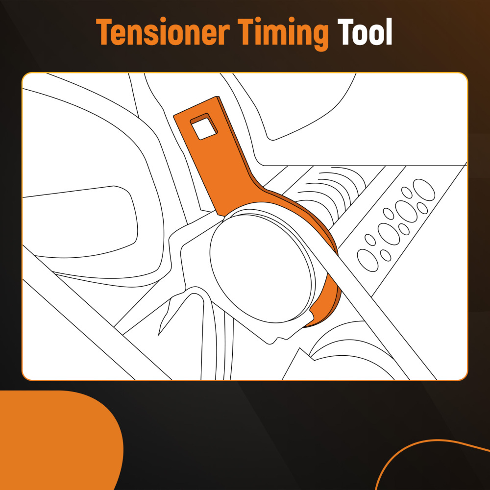 Timing Camshaft Alignment Tool compatible for Jaguar Land Rover Range Rover Sport 3.0 5.0L