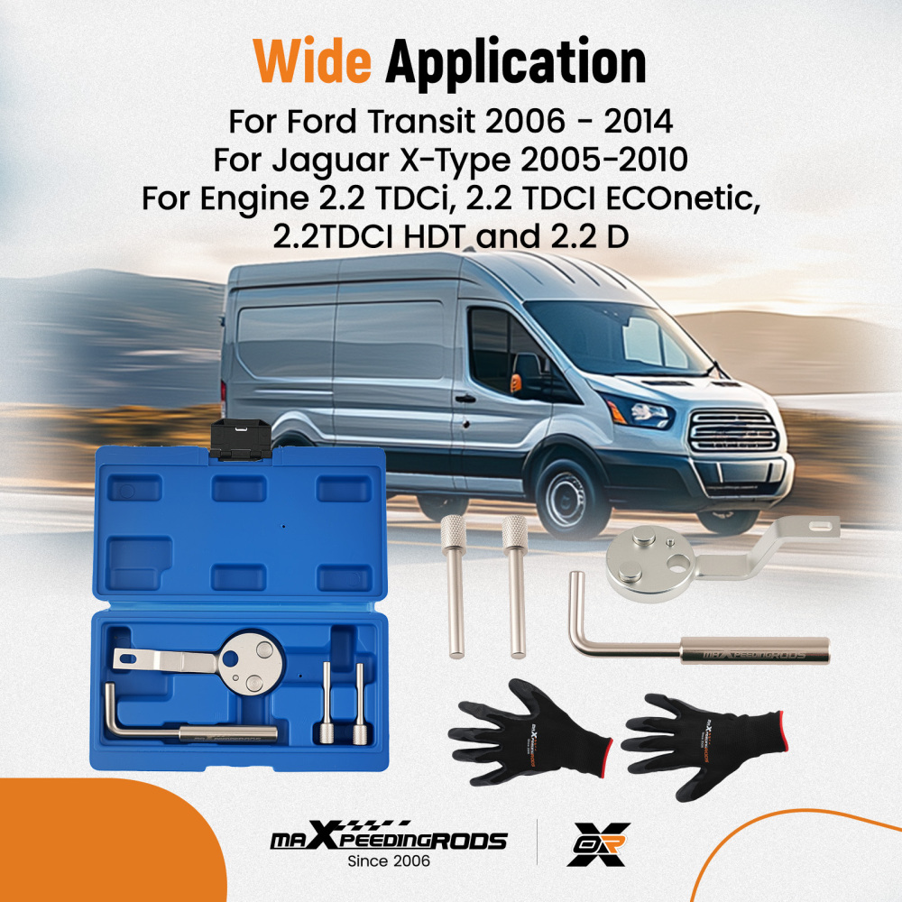 Camshaft Timing Lock Kit compatible for Ford Transit compatible for Jaguar X-Type 2.2 TDCi 2006-2014