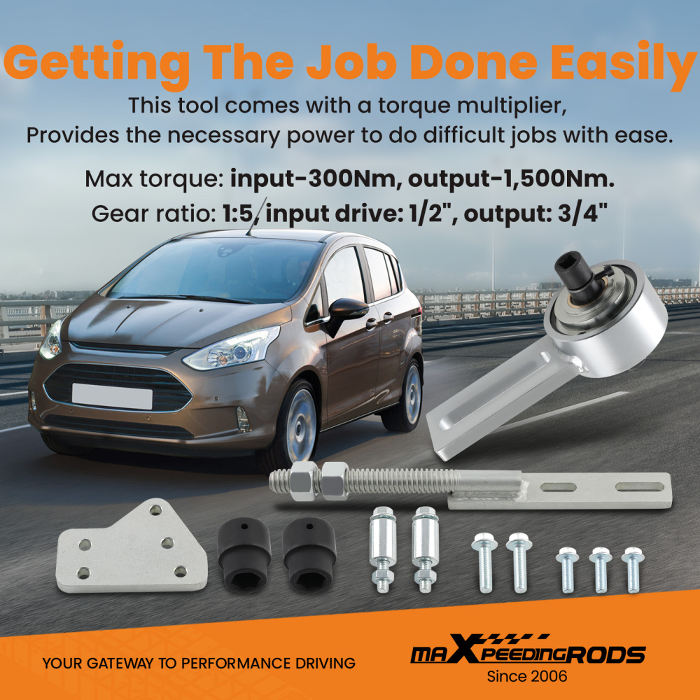 Torque Multiplier Set 5:1 compatible for Ford 1.0 compatible for EcoBoost 1.1 compatible for Duratec 2.0 EcoBlue Engine