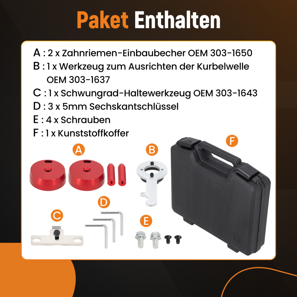 Strumento di regolazione del motore compatibile per Ford Focus Transit S-Max 2.0 TDCi BCCA