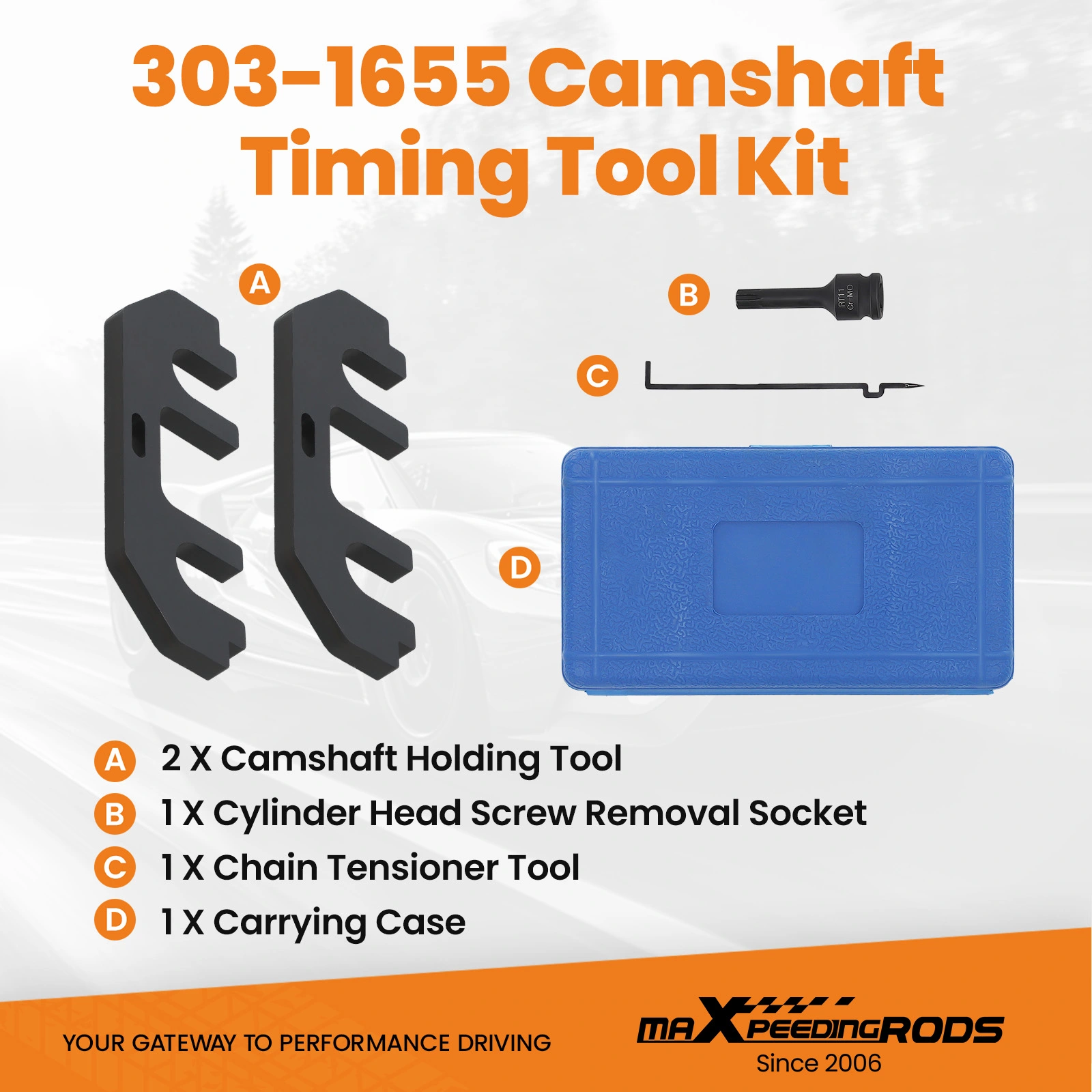 Camshaft Holding Alignment Timing Tool – For Ford 3.5L EcoBoost – X-Parts XP1414 – Upgraded