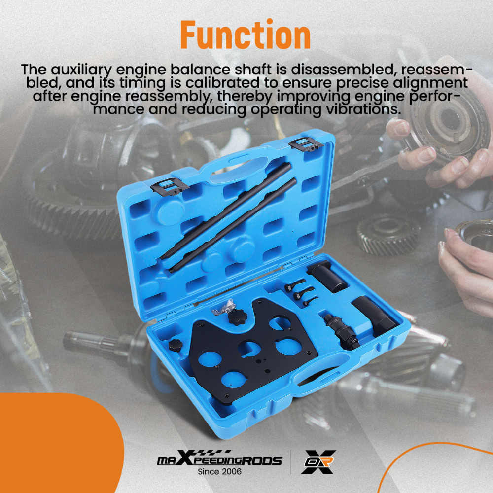 Balance Shaft Tool Kit compatible for Jaguar F-Pace XE XF 2015-2020 JLR-303-1662Engine